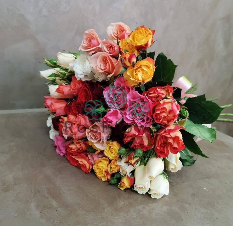 Букет цветов из: Розы в Ленинское