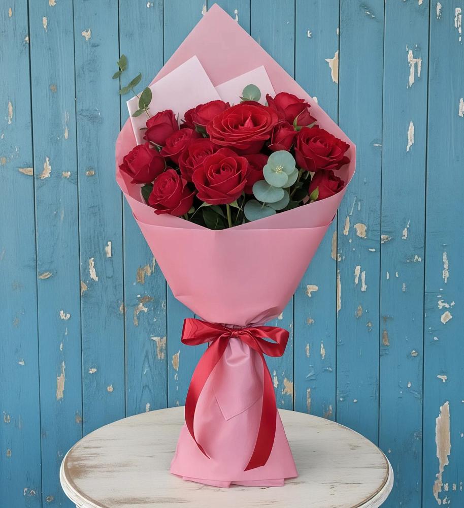 Букет цветов из: Розы в Ленинское