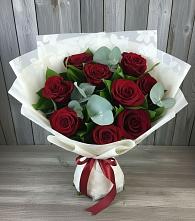 Букет цветов из:  Розы в Ленинское