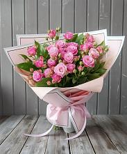 Букет Розовый кустик #REPLACE_PRED# Ленинское