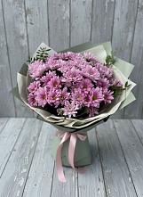 Букет цветов из:  Хризантемы #REPLACE_PRED# Ленинское