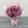 Букет цветов из: Розы, Герберы и Хризантемы в Ленинское