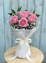 Букет цветов из:  Розы в Ленинское