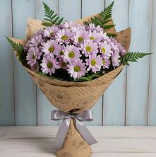 Букет цветов из:  Хризантемы в Ленинское