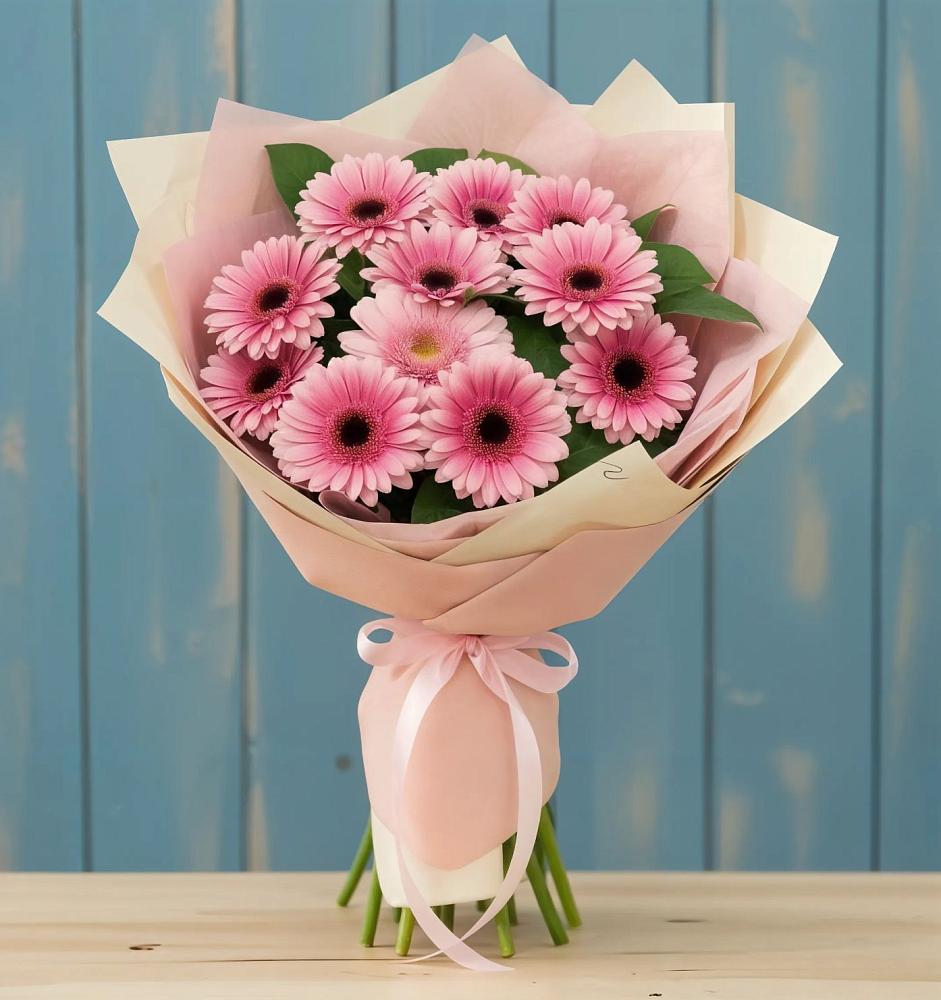 Букет цветов из: Герберы в Ленинское