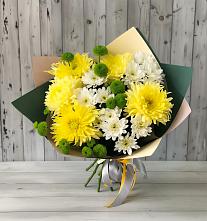 Букет цветов из:  Хризантемы в Ленинское