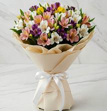Букет цветов из:  Альстромерии в Ленинское