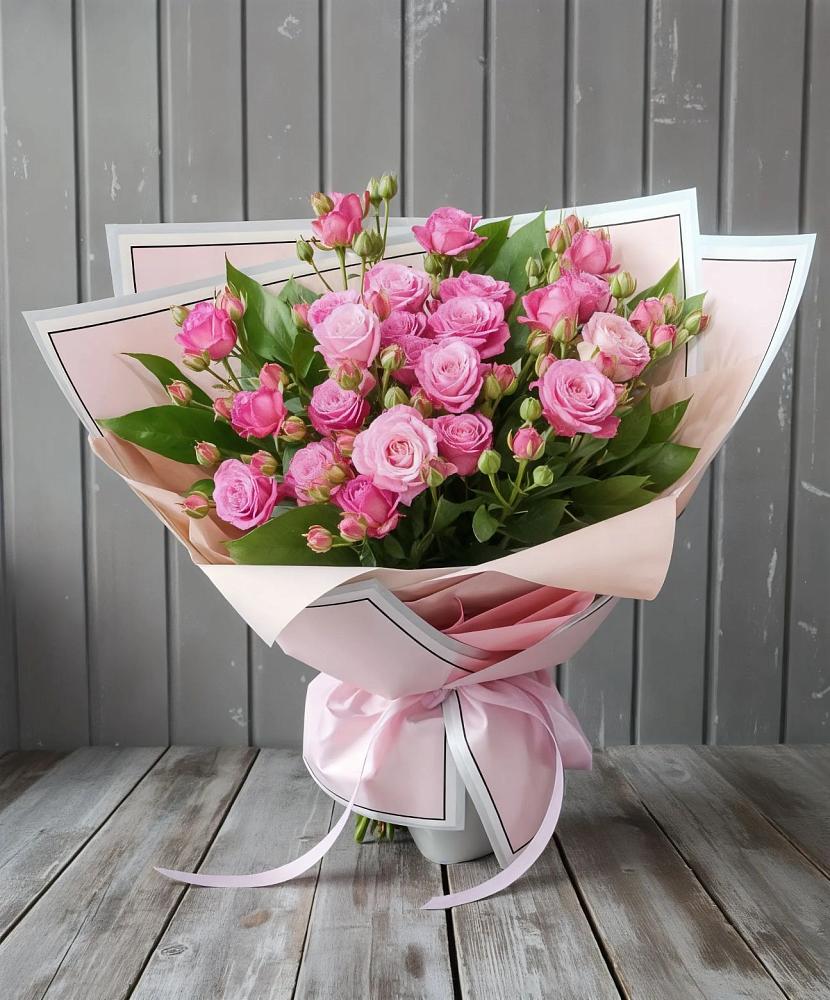 Букет Розовый кустик в Ленинское