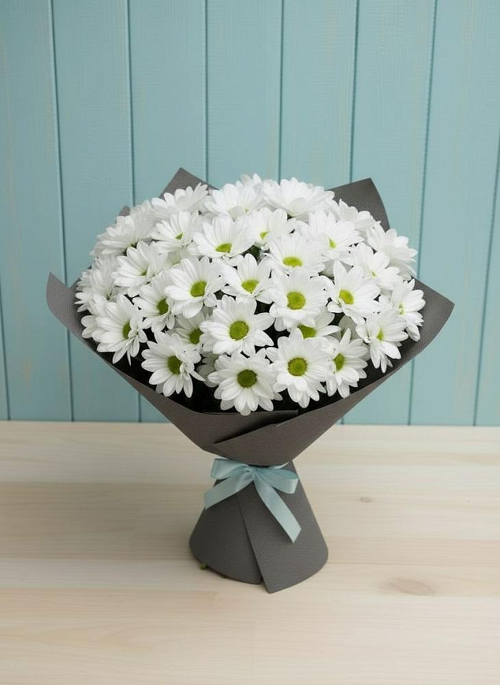 Букет цветов из: Хризантемы в Ленинское