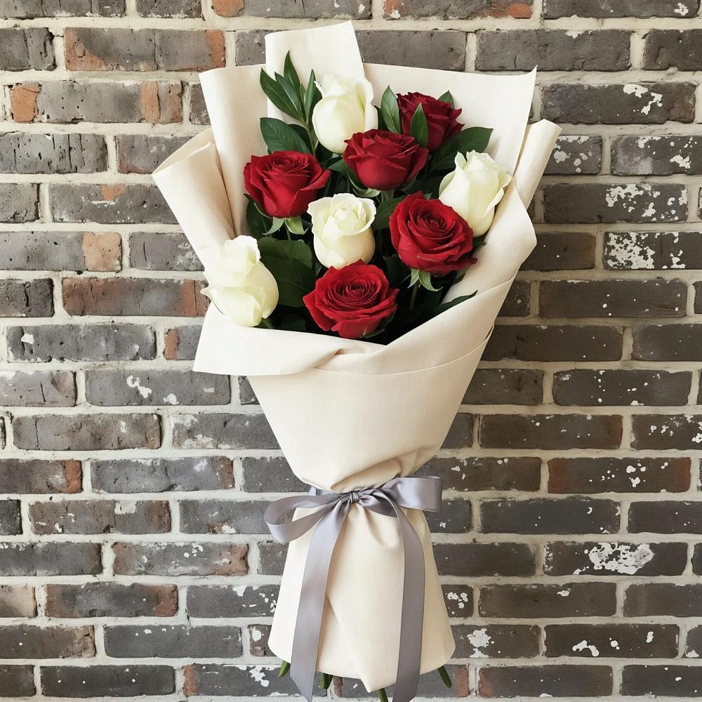 Букет цветов из: Розы в Ленинское