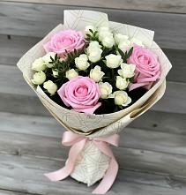 Букет цветов из:  Розы в Ленинское
