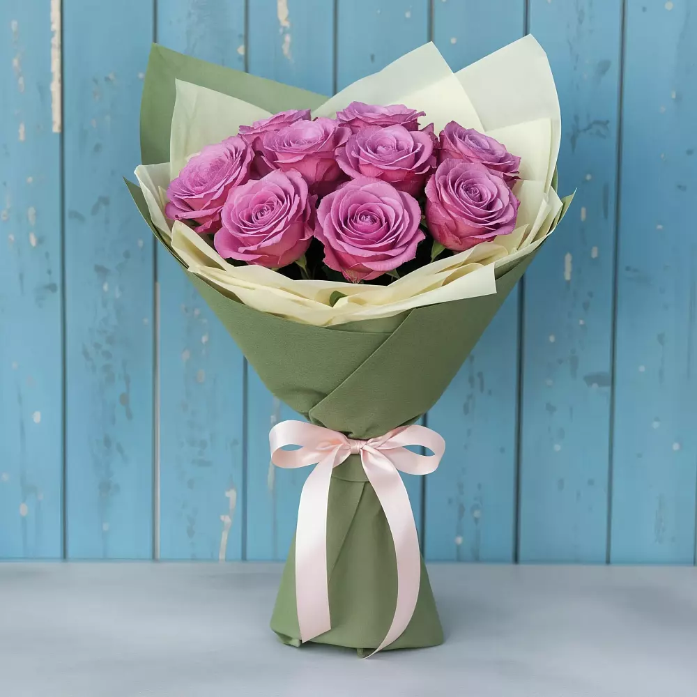 Букет Розы Фёрст Леди в Ленинское