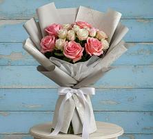 Букет цветов из:  Розы в Ленинское