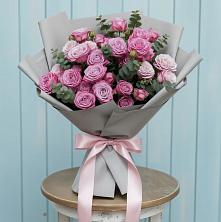 Букет цветов из:  Розы в Ленинское